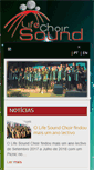 Mobile Screenshot of lifesoundchoir.com